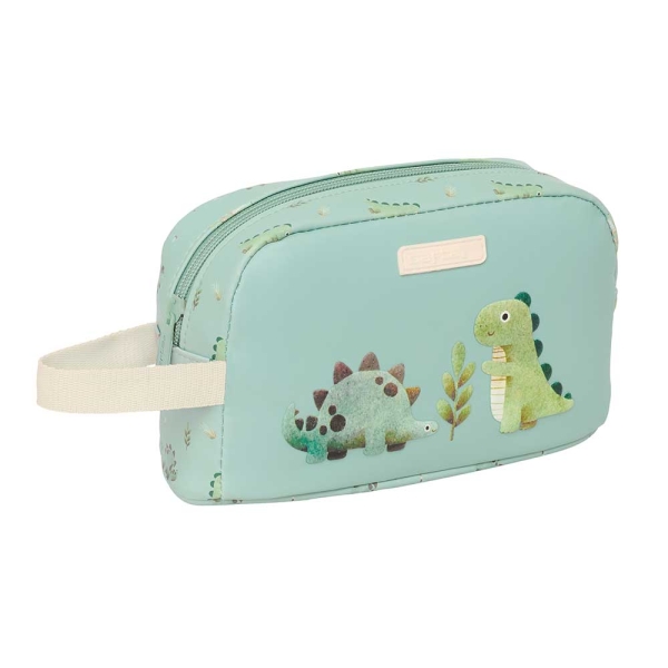 Safta Dinos Portadesayunos Termico de 1.7L - Interior Forrado en Aluminio - 215x65x120mm - Color Menta
