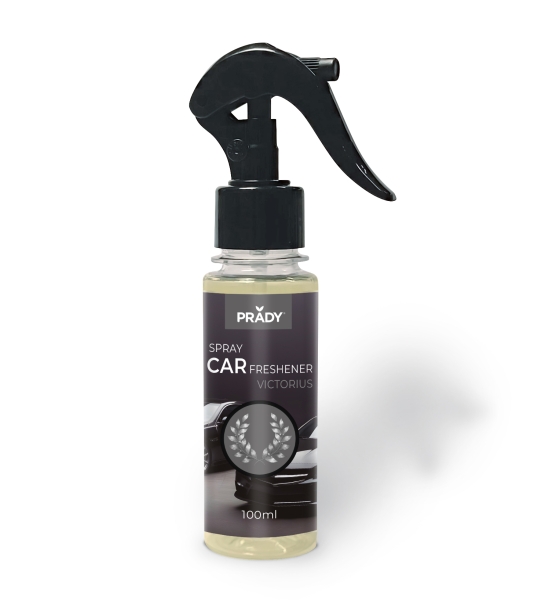 Prady Ambientador Coche Victorious - Frasco de 100 ml - Spray Pulverizador