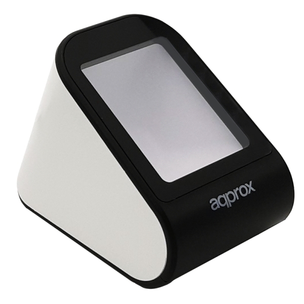 Approx Lector de Codigos de Barras Sobremesa 1D/2D - Lee DNI Digital - Indicador LED y Beeper - Velocidad de Escaneo 30fps - Disparo Automatico