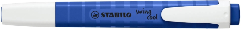 Stabilo Swing Cool Naturecolors Wildflower Marcador Fluorescente - Cuerpo Plano - Punta Biselada - Trazo entre 1 y 4mm - Tinta con Base de Agua - Antisecado - Color Ultra Marino