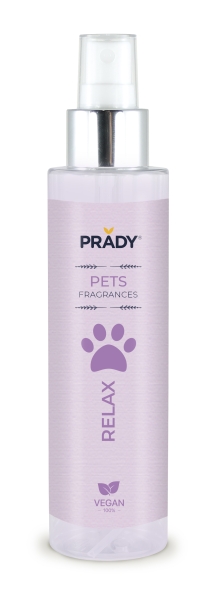 Prady Perfume Para Mascota Relax - Frasco de 150 ml - Spray Pulverizador