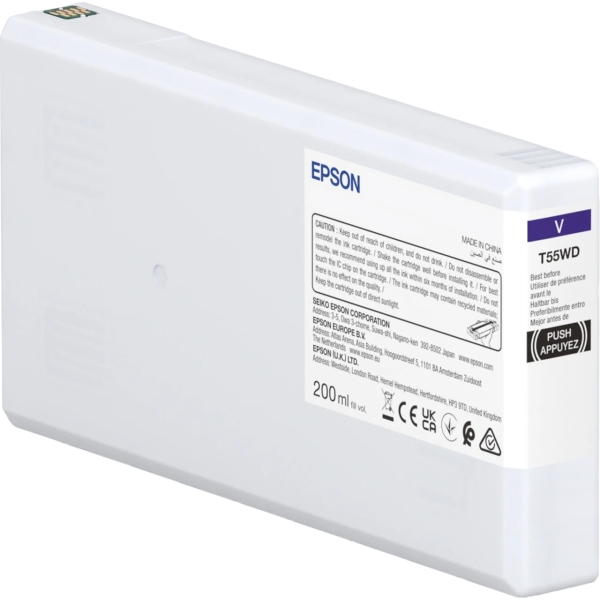 Epson T55WD Violeta Cartucho de Tinta Original - C13T55WD00