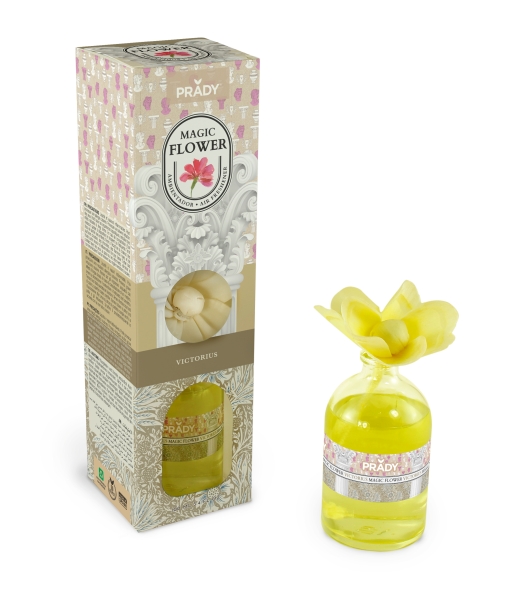 Prady Ambientador Magic Flower Victorius - Frasco de Cristal 100ml