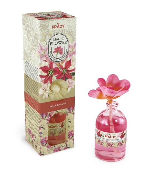 Prady Ambientador Magic Flower Belle Epoque - Frasco de Cristal 100ml
