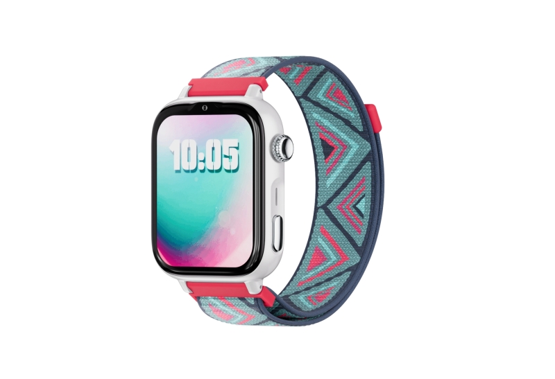 Savefamily Reloj Inteligente Infantil SaveWatch Plus 2 - Pantalla Amoled - Carcasa Blanca - Correa Silicona Lollipop