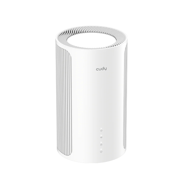 Cudy BE11000 Sistema WiFi 7 Mesh 2.5G Tribanda - Tecnologia MLO - Servidor y Cliente VPN - Ethernet 2.5Gbps - Soporta hasta 200 Dispositivos - Control en la Nube con App - 116x202mm - Color Blanco