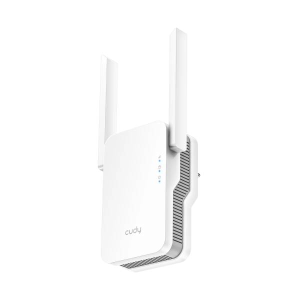 Cudy BE3600 Repetidor Extensor de Red - WiFi 7 en Malla - Ethernet 1Gbps - Soporta hasta 50 Dispositivos - Alcance hasta 150m - Doble Banda hasta 2882Mbps - 129.6x80x48.6mm - Color Blanco