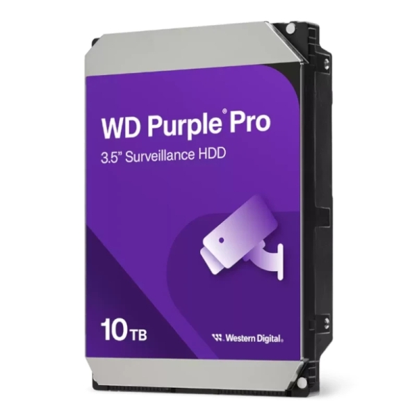 WD Purple Pro Disco Duro Interno 3.5" 10TB SATA3 512MB