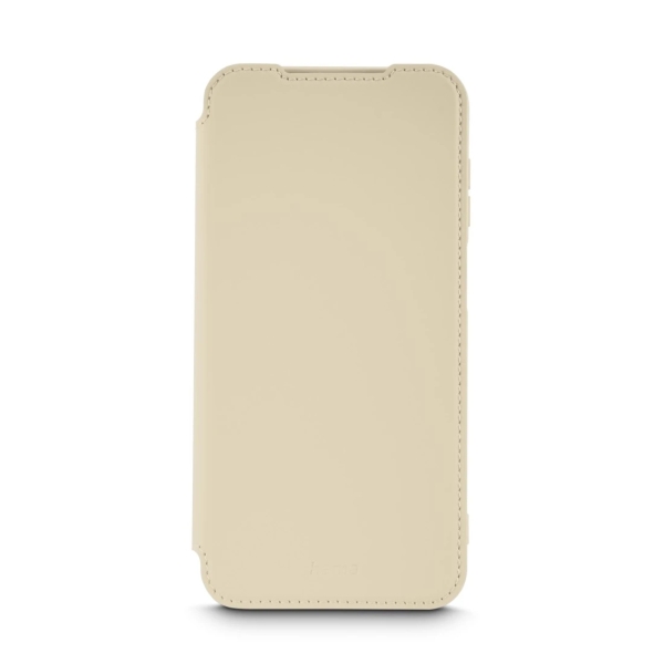 Hama Fantastic Feel Funda para Samsung Galaxy A17 / A17 5G - Antideslizante - Poliuretano Termoplastico - Bordes Elevados - Color Beige