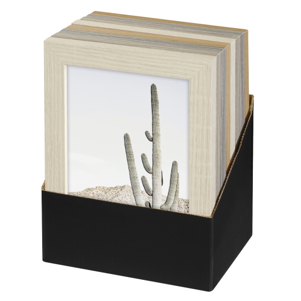 Hama Nature Marco de Fotos 13x18cm - Formato Retrato - Madera MDF - 16x21x1.3cm - Colores Surtidos