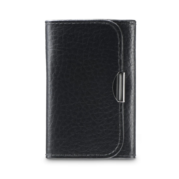 Hama Essential Set de Mini Destornilladores 24 en 1 - Estuche Organizador - 19.1x9.6x6cm - Color Negro