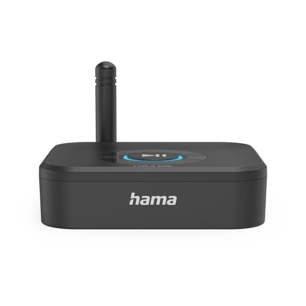 Hama Link It Solo Adaptador de Audio Bluetooth - USB-C - Rango de 50m - Jack 3.5mm Hembra - Color Negro