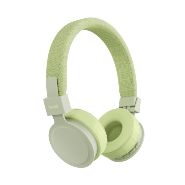 Hama Freedom Lit III Auriculares con Microfono Omnidireccional - Bluetooth - Plegable - Diadema Ajustable - Rango 10m - Asistente de Voz - Carga por USB-C - Color Menta