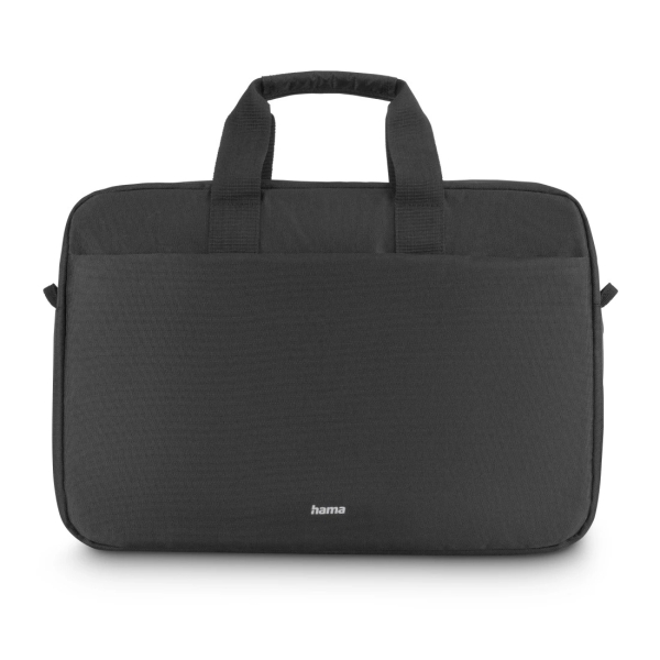 Hama Traveller Maletin para Portatiles hasta 16.2" - Poliester - Capacidad 15L - Bolsillo Frontal - Interior Acolchado - 42x12.5x28.5cm - Color Negro
