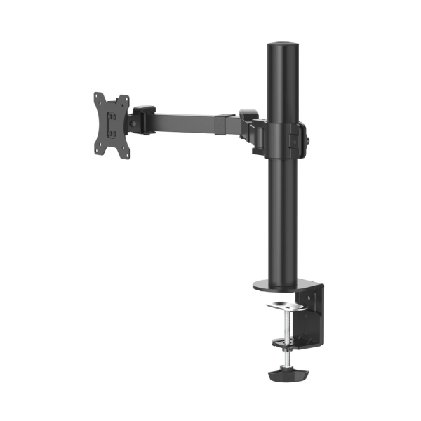 Hama Soporte de Mesa con Brazo Articulado para Monitor de 13 a 35" - Capacidad 15kg - Inclinacion de 35º - Altura Ajustable - Permite Giro 180º - Acero - VESA 100x100 - 10x59x40.43cm - Color Negro
