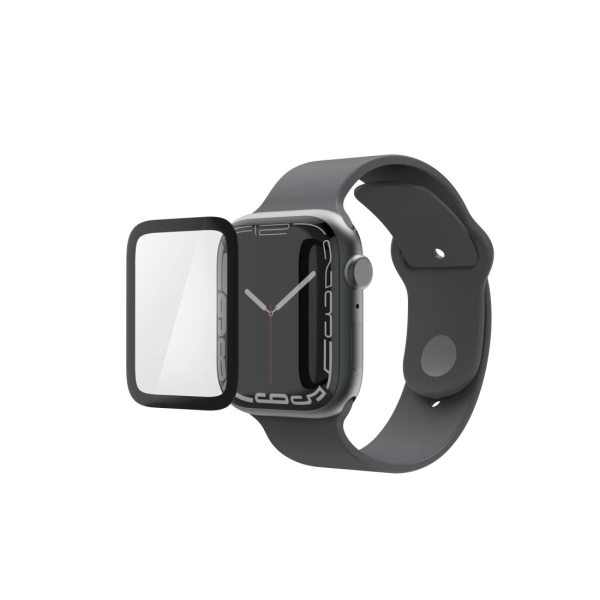 Hama Super Hybrid Protector de Pantalla para Apple Watch - 40mm - Flexiglas rPET - Antihuellas - Color Transparente
