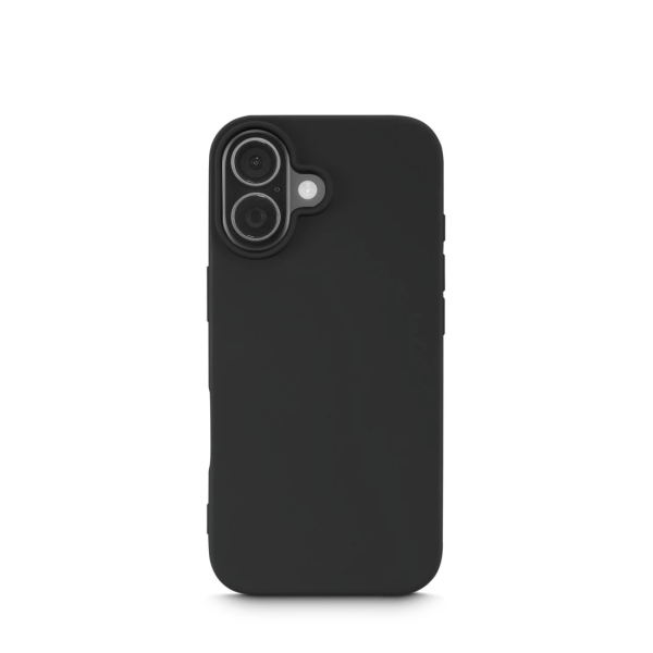 Hama Fantastic Feel Funda para iPhone 17 - Antiadherente Anti-Suciedad - Poliuretano Termoplastico - Bordes Elevados - Color Negro