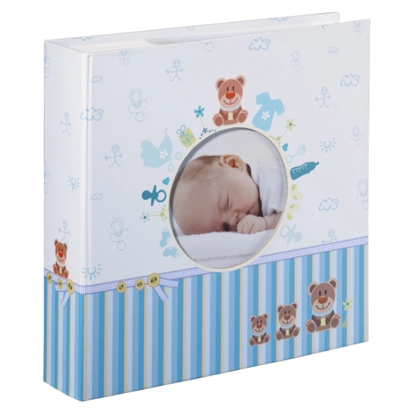 Hama Tim Album de Fotos - Capacidad para 200 Fotos 10x15cm - Insercion Lateral - Tapa Plastificada - 22.5x22cm - Multicolor