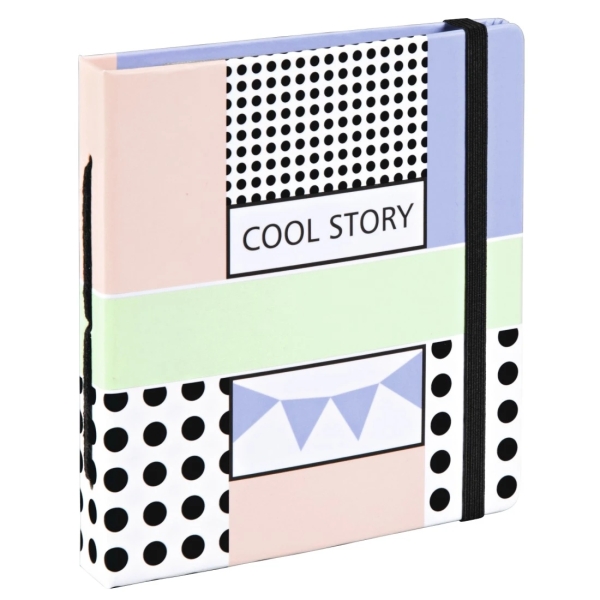 Hama Album de Fotos Personalizable - Capacidad para 28 Instantaneas de 8.9x10.8cm - Insercion Lateral - Tapa Plastificada - 11.7x12.7cm - Multicolor