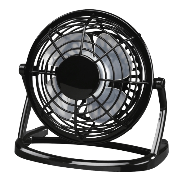 Hama Ventilador de Mesa USB de 10cm - Cable 1m - Color Negro