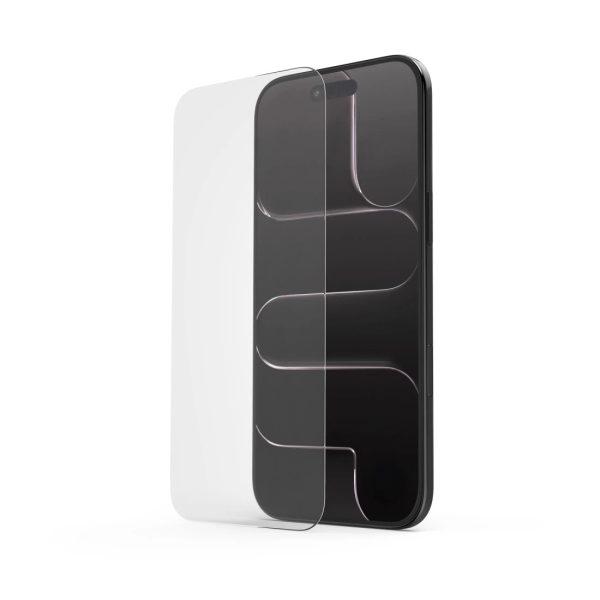 Hama Cristal Protector para iPhone 17 Air - Antihuellas - Base de Montaje - Vidrio de Seguridad - Grado de Dureza 9H - Color Transparente