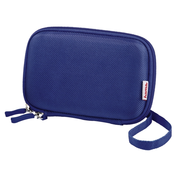 Hama E.V.A Funda para HDD de 2.5" - Proteccion contra Golpes - Bolsillos Interiores - 10.2x3.6x16cm - Color Azul
