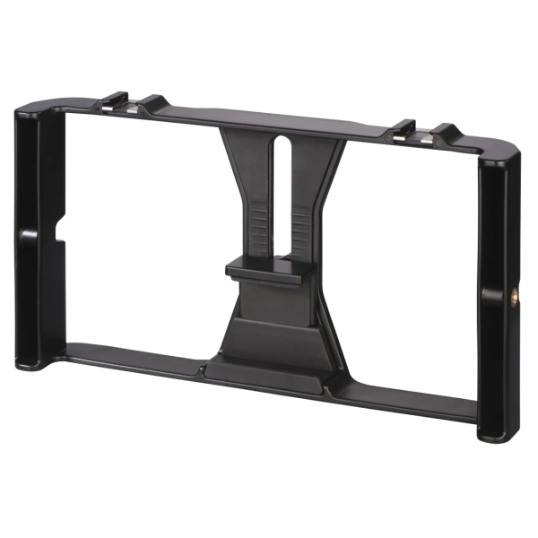 Hama Soporte de Smartphone - Rosca 1/4" para Tripode - Peso Max 300g - Ancho Dispositivo de 4.8 a 10.5cm - 25x13x8.5cm - Color Negro