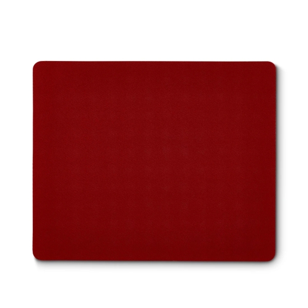 Hama Easy Alfombrilla para Raton - Base Antideslizante - 22.3x18.3x0.3cm - Color Rojo