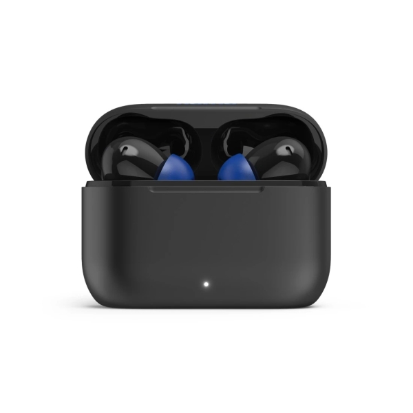 Hama Passion Clear II Auriculares con Microfono Omnidireccional - Bluetooth - Rango 10m - Asistente de Voz - Carga por USB-C - Color Negro