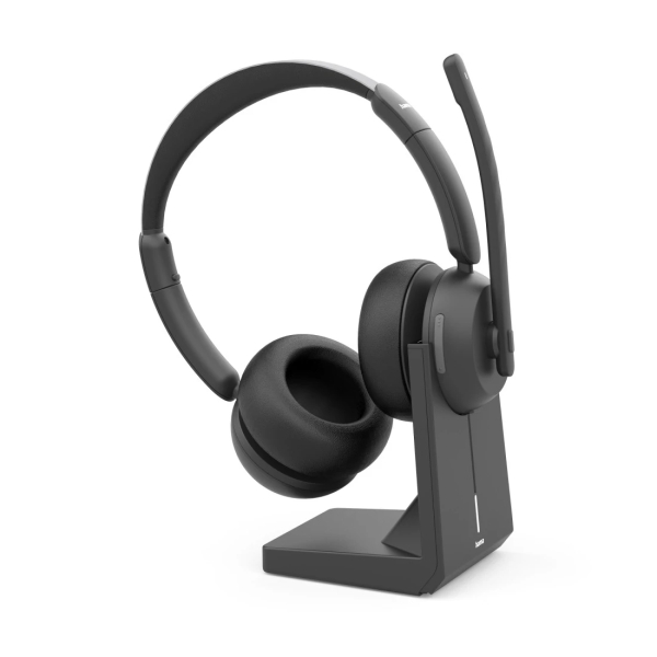 Hama BT-800 Auriculares con Microfono Omnidireccional - Bluetooth - Diadema Ajustable - Rango 10m - Carga por USB-C - Color Negro