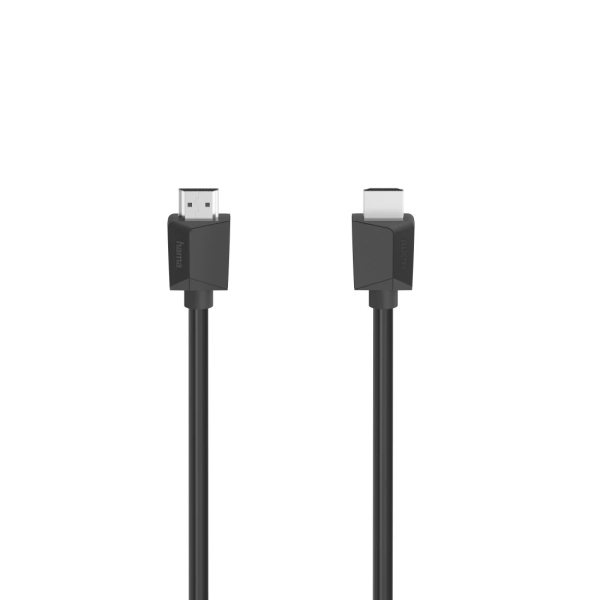 Hama Essential Cable HDMI 4K Macho - Longitud 1.5m - Soporta ARC - Ethernet - Velocidad hasta 18Gbps - Doble Blindaje - Color Negro
