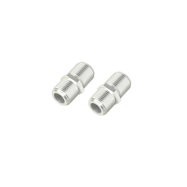 Hama Essential Adaptador Hembra para Conector F - Color Plata