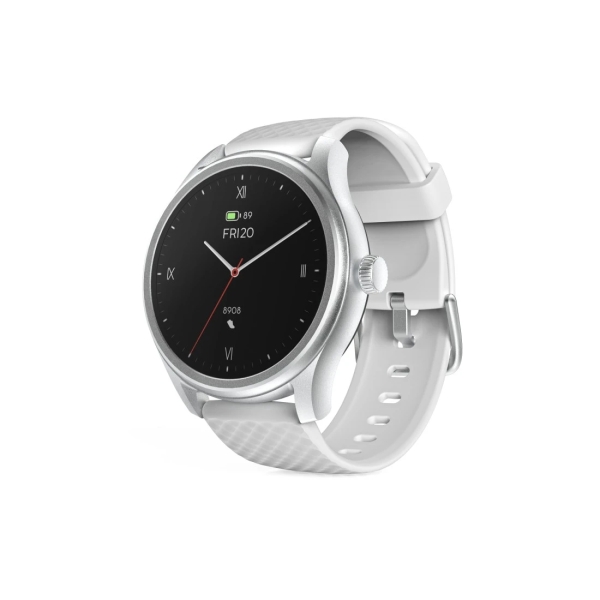 Hama 5010 Reloj Inteligente Smartwatch - Bluetooth 5.3 - Bateria 300mAh - Pantalla TFT 1.38" - IP68 - Pulsera de Silicona - 4.6x1.4x5.2cm - Color Plata