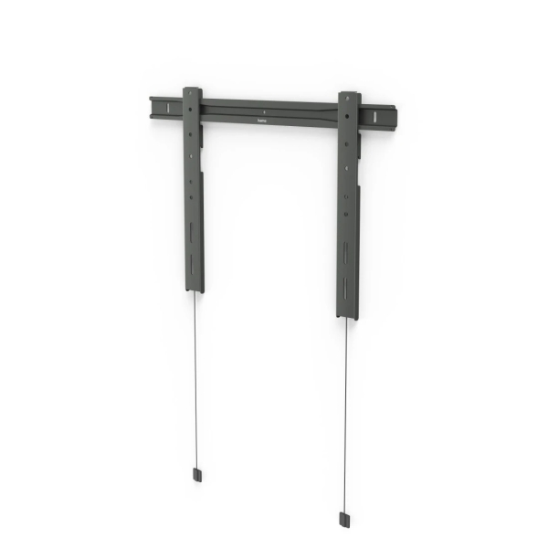 Hama Soporte Fijo de Pared para TV hasta 90" - Peso Max 80kg - VESA 600x400mm - Acero - Nivel de Burbuja - Color Negro y Gris