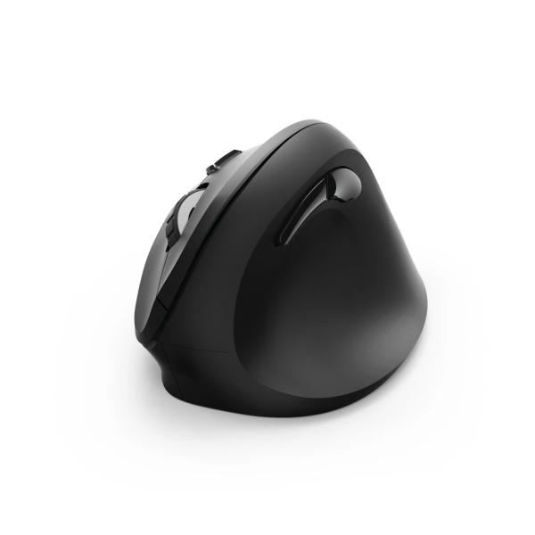 Hama Mw-500 Raton Optico Inalambrico para Diestros 1600dpi - Ergonomico - 6 Botones - Antideslizante - USB-A RF 2.4GHz - Rango 10m - 8.6x7.1x11.5cm - Color Negro