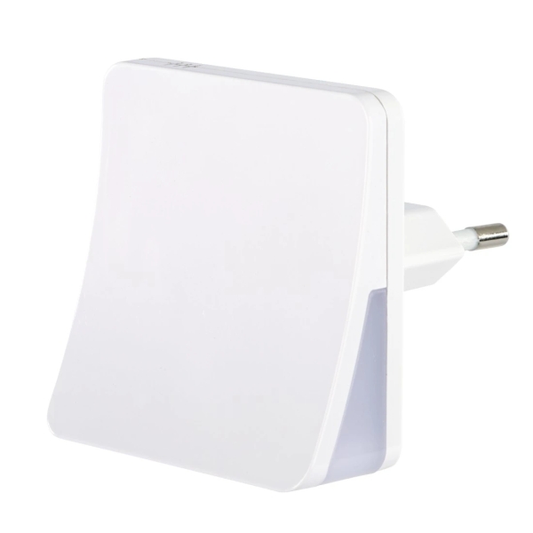 Hama Edge Luz LED Nocturna con Enchufe - IP20 - Sensor de Luz - 6x6x7cm - Color Blanco