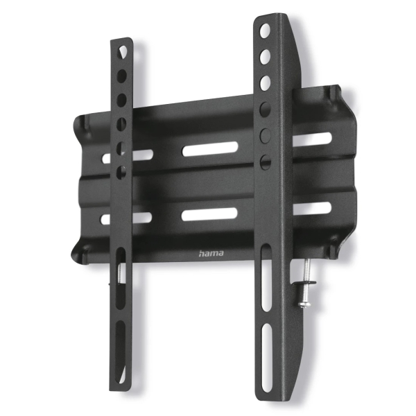 Hama Soporte Fijo de Pared para TV hasta 48" - Peso Max 25kg - VESA 200x200mm - Acero - Nivel de Burbuja - Color Negro