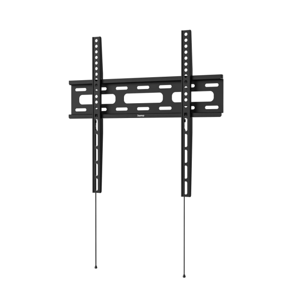Hama Soporte Fijo de Pared para TV hasta 75" - Peso Max 40kg - VESA 400x400mm - Acero - Nivel de Burbuja - Color Negro
