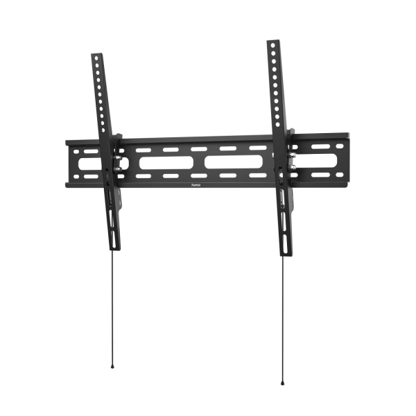 Hama Soporte Fijo de Pared para TV hasta 75" - Peso Max 40kg - Inclinable - VESA 600x400mm - Acero - Nivel de Burbuja Integrado - Color Negro