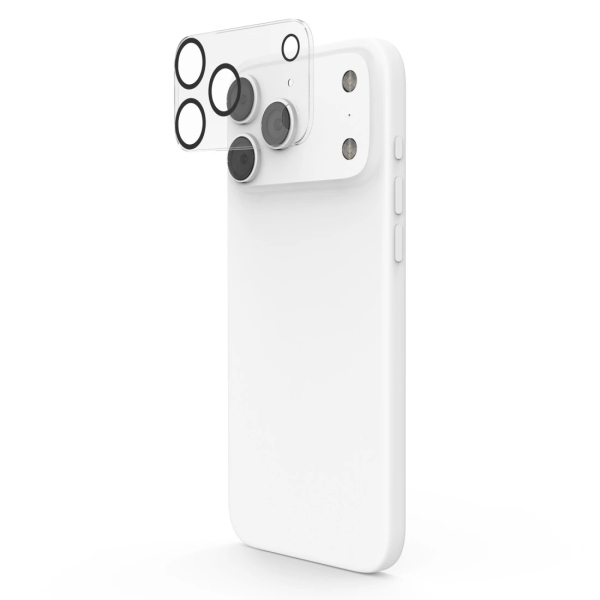 Hama Cam Protect Protector de Camara para iPhone 17 Pro / Pro Max - Vidrio Templado - Color Transparente