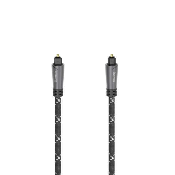 Hama Prime Cable de Fibra Optica - Longitud 1.5m - Color Negro