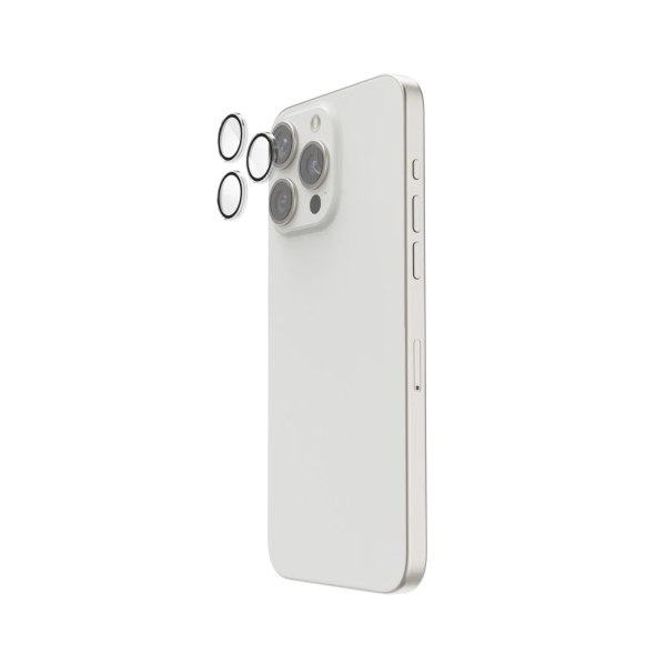 Hama Lens Protect Protector de Pantalla para iPhone 16 Pro - Vidrio Templado - Color Transparente
