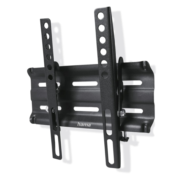 Hama Soporte Fijo de Pared para TV hasta 48" - Peso Max 25kg - VESA 200x200mm - Acero - Nivel de Burbuja Integrado - Color Negro