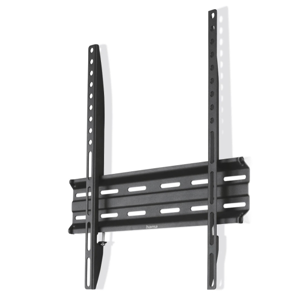 Hama Soporte Fijo de Pared para TV hasta 65" - Peso Max 35kg - VESA 400x400mm - Acero - Nivel de Burbuja - Color Negro