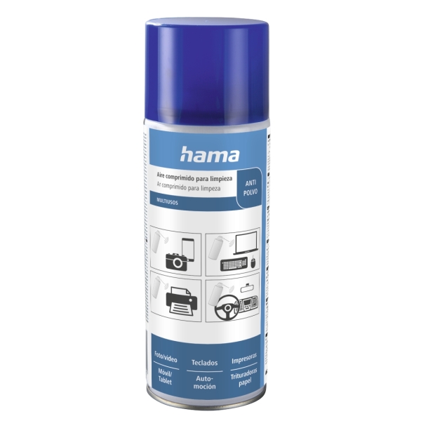 Hama Antidust Limpiador de Gas a Presion - Capacidad 400ml