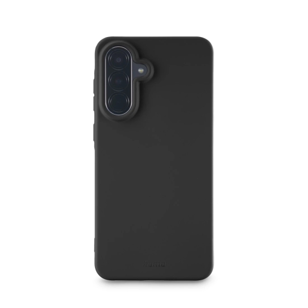 Hama Fantastic Feel Funda para Samsung Galaxy A56 5G - Antiadherente Anti-Suciedad - Poliuretano Termoplastico - Bordes Elevados - Color Negro