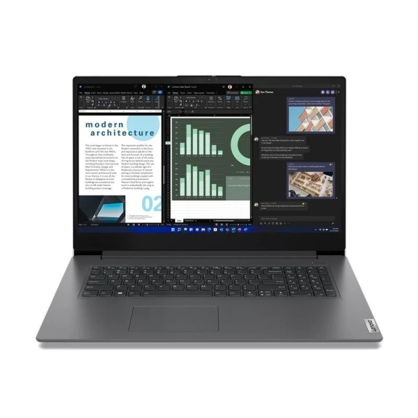 Lenovo V17 G4 IRU Portatil 17.3" Intel Core I7-13620H - 16GB - 512GB SSD - Windows 11 Home - Color Negro - Teclado QWERTY (ES)