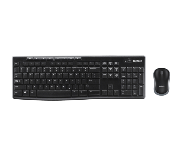 Logitech MK270 Pack Inalambrico USB Teclado Frances Multimedia + Raton 1000dpi 3 Botones - Uso Ambidiestro
