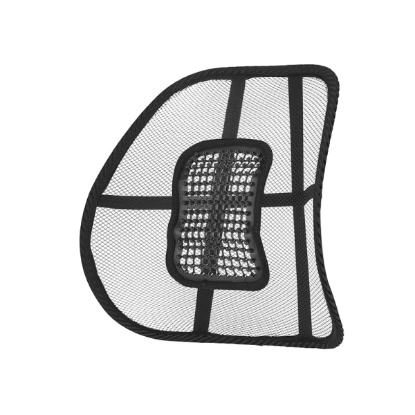 Innovagoods Backonfy Respaldo Lumbar - Universal - Transpirable - Puntos de Presion - 40x37x10cm - Color Negro