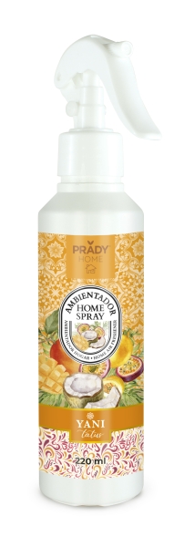 Prady Ambientador Home Spray Yani Tatus - Frasco de 220 ml - Spray Pulverizador